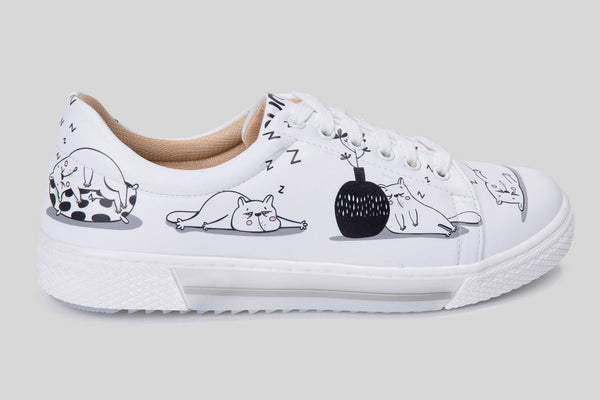 mumka-shoes-women-Sleepy Cat Sneakers